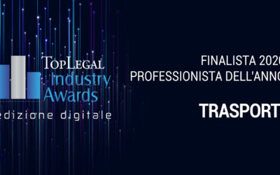 Trasporti, Massimiliano Grimaldi nominato finalista ai Top Legal Industry Awards 2020