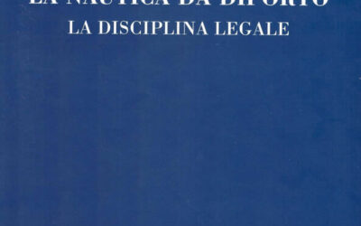 La nautica da diporto la disciplina legale